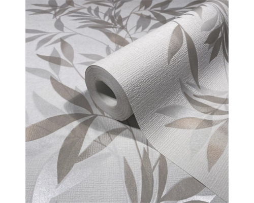 Tapetenrolle mit Blattmuster