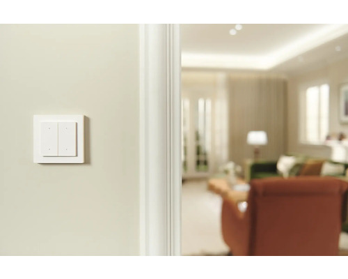 Einbauschalter in einem Wohnraum