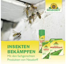 Neudorff Insektenbekämpfungsprodukte mit Wespen im Bild