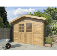 Gartenhaus mit Doppeltür und Fenster