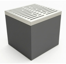 Kubischer Gully mit Gitterrost