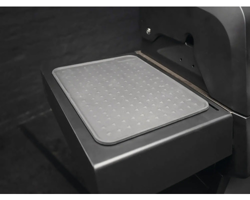 Aufschnittmaschine mit Auffangschale