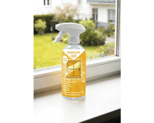 Rakkuun Glasreiniger Sprühflasche