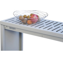 Geiger Regal mit Obstschale