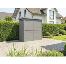 Gartenschrank aus Metall zur Aufbewahrung im Außenbereich