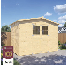 Gartenhaus aus Holz mit Fenster und Doppeltür