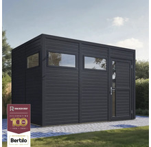 Gartenhaus mit Fenster und Tür