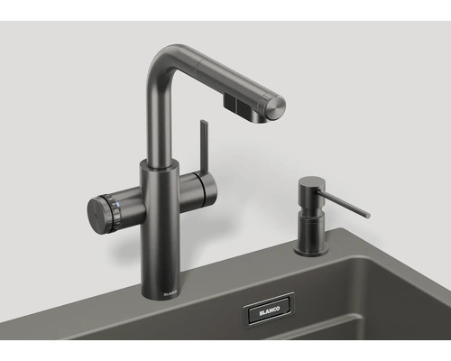 Küchenarmatur mit Seifenspender