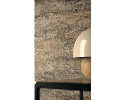 Tapete mit Steinoptik