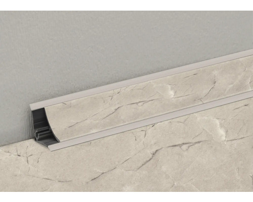 Innenraumecke mit Marmorstruktur