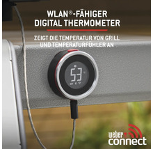 Digitales Grillthermometer mit Temperaturanzeige und WLAN Funktion