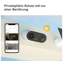 Imou Überwachungskamera mit Smartphone App Steuerung für den Privatsphäre Modus mit einer Berührung und Solarmodul.