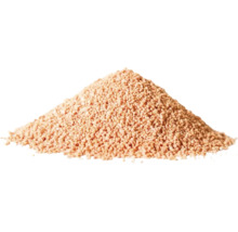Ein kleiner Haufen mit körnigem Granulat.