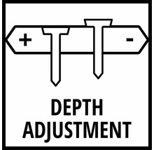 Symbol für Tiefeneinstellung
