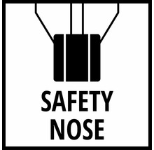 Symbol für Sicherheitsnase