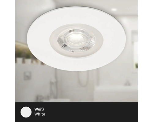 Runder LED Einbaustrahler für die Deckenmontage