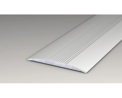 Übergangsprofil aus Aluminium mit geriffelter Oberfläche für Bodenbeläge