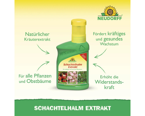Neudorff Schachtelhalm Extrakt Pflanzenschutzmittel zur Stärkung aller Pflanzen und Obstbäume aus natürlichem Kräuterextrakt