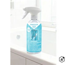Rakkuun Dusch- und Badreiniger Sprühflasche für Sanitärbereiche (Image AI modified or generated)
