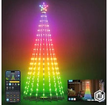 Govee LED Kegel Weihnachtsbaum mit App Steuerung und Sternspitze (Image AI modified or generated)