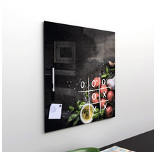 Glasmagnettafel Ingredients 50x50cm