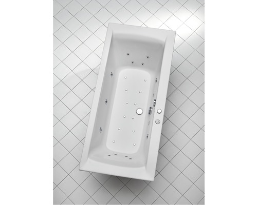 Einbau Whirlpool Rechteckbadewanne Körperformbadewanne OTTOFOND Wistula 90 x 190 cm weiß glänzend 70030 Einbau Whirlpool Rechteckbadewanne Körperformbadewanne OTTOFOND Wistula 90 x 190 cm weiß glänzend 70030