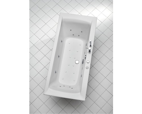 Einbau Whirlpool Rechteckbadewanne Körperformbadewanne OTTOFOND Wistula 90 x 190 cm weiß glänzend 70036 Einbau Whirlpool Rechteckbadewanne Körperformbadewanne OTTOFOND Wistula 90 x 190 cm weiß glänzend 70036