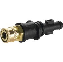 Schnellkupplung aus Metall und Kunststoff für Hochdruckreiniger