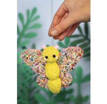 Dekorativer Schmetterling mit glitzernden Flügeln als Anhänger.