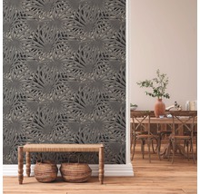 Vliestapete 37861-2 Metropolitan Stories 2 Palme dunkel