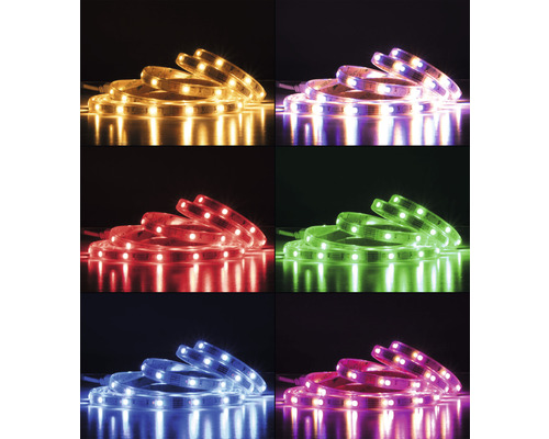 LED Streifen in verschiedenen Farben