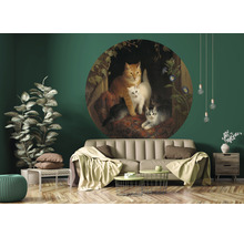 Fototapete Vlies HRBC200045 Henriette Ronner-Knip Katzen Ø 190 cm