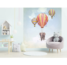 Fototapete Vlies HRBP300017 Luftballon Elefant 5-tlg. 243 x 280 cm