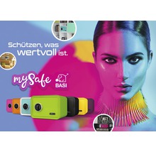 Möbeltresor Basi mySafe 350 pink mit Elektronikschloss und Fingerprint-thumb-2