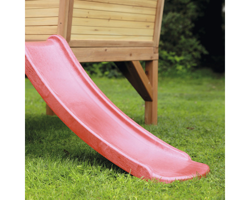Rutsche aus Kunststoff für Spielturm im Garten