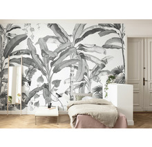 Fototapete Vlies INX8-082 Ink Croissances Monochrome 8-tlg. 400 x 280 cm