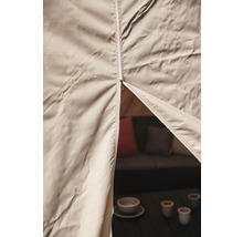 Allrounder Pavillon Siena Garden 3x4,5 m taupe HORNBACH