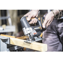Akku-Pendelhubstichsäge WORX 20V 80mm WX543, inkl. Koffer, 1 x 2Ah Akku und 1 Schnellladegerät