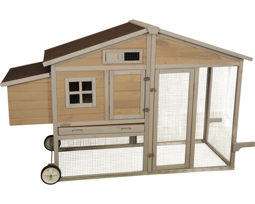 Hühnerstall mit Rädern für den Außenbereich