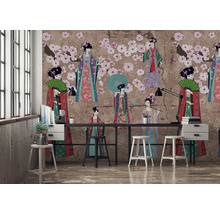 Fototapete Vlies Digitaldruck DD110816 Asian Fusion Kimono 4-tlg. 500 x 270 cm