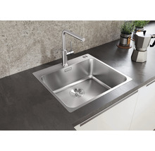 Spüle Blanco SOLIS 500-IF/A 540 x 500 mm edelstahl bürstfinish 526124