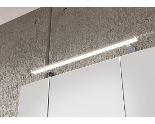 HORNBACH Spiegelschrank LED mit 102 breit Türen Marlin cm | 3