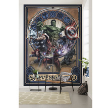 Fototapete Vlies IADX4-068 Into Adventure Avengers Ornament 4-tlg. 200 x 280 cm