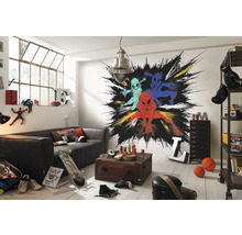 Fototapete Vlies IADX6-080 Into Adventure Spider-Man Color Explosion 6-tlg. 300 x 280 cm