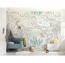 Fototapete Vlies IADX8-057 Into Adventure Disney B+E64:E89ambi Woodland 8-tlg. 400 x 280 cm