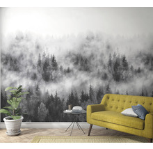 Fototapete Vlies 47268 Smart Art Easy Wald anthrazit grau 3-tlg. 159 x 270 cm