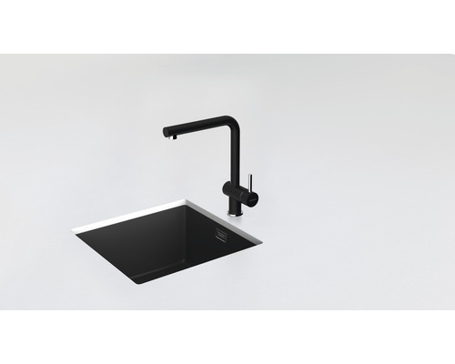 Spültischarmatur und Spülbecken in modernem Design