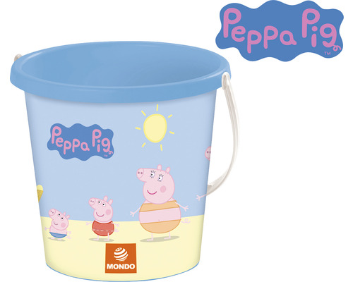 Spielzeugeimer mit Peppa Wutz Motiv und Tragegriff