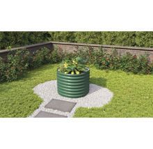 Hochbeet klassisch Vitavia Vita 630 rund 82,1 x 82,1 x 63 cm seegras