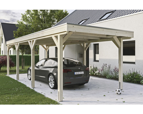 Doppelcarport SKAN Holz Grunewald inkl. 622 EPDM HORNBACH | x Folie